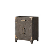 Laurel 24 in W x 18 in D Brown Oak Single Bath Vanity