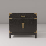 Laurel 36 in W x 22 in D Black Oak Single Bath Vanity