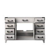 Laurel 48 in W x 22 in D White Oak Single Bath Vanity