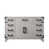 Laurel 48 in W x 22 in D White Oak Single Bath Vanity