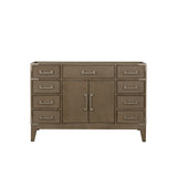Laurel 48 in W x 22 in D Grey Oak Single Bath Vanity