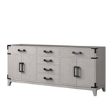 Laurel 72 in W x 22 in D White Oak Double Bath Vanity