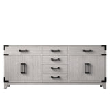Laurel 72 in W x 22 in D White Oak Double Bath Vanity