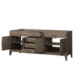 Laurel 80 in W x 22 in D Grey Oak Double Bath Vanity