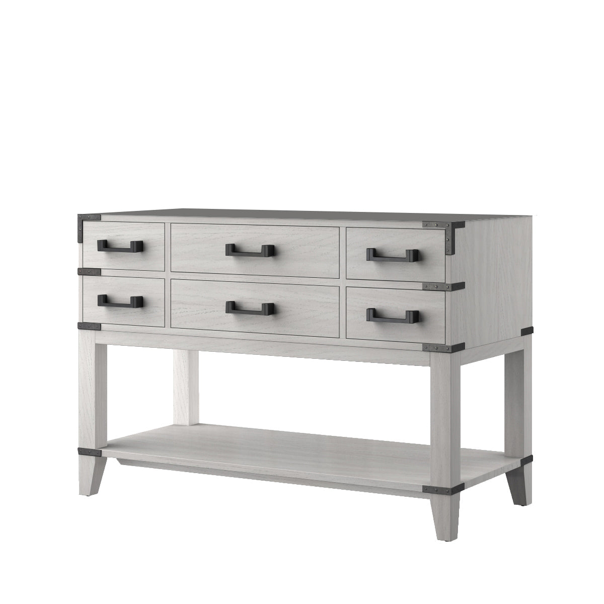Norwalk 48 in W x 22 in D White Oak Single Bath Vanity