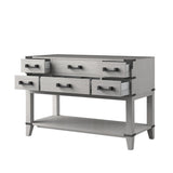 Norwalk 48 in W x 22 in D White Oak Single Bath Vanity