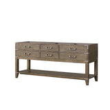 Norwalk 72 in W x 22 in D Grey Oak Double Bath Vanity