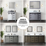 Marsyas 30 in. Freestanding Bathroom Vanity with White Quartz top, White Square Sink