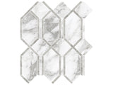 Modella La Marca Arabescato Polished Glazed Porcelain Mosaic