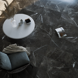 12 x 24 in Lumino Carbon Matte Pressed Glazed Porcelain Tile