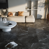 12 x 24 in Lumino Carbon Matte Pressed Glazed Porcelain Tile