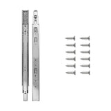 Side Drawer Slides Soft Close Full Extension 12 Inch (2 Pack) - Hickory Hardware