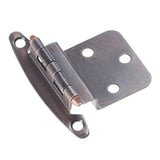 Hinge 3/8 Inch Inset Surface Face Frame Free Swinging (2 Hinges/Per Pack) - Hickory Hardware