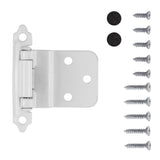 Hinge 3/8 Inch Inset Surface Face Frame Self-Close (2 Hinges/Per Pack) - Hickory Hardware