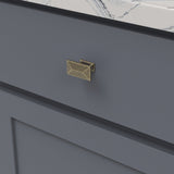 Knob 1-3/4 Inch x 15/16 Inch - Bungalow Collection