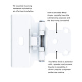 Hickory Hardware - Self-Closing Semi-Concealed Collection -