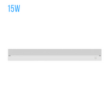 Under Cabinet LED Lighting, Dimmable, CRI90, White Finished, Direct Plug-in, Linkable, Color Changeable (3000K/4000K/5000K) Under Counter Lights for Kitchen, Desk, Workspace