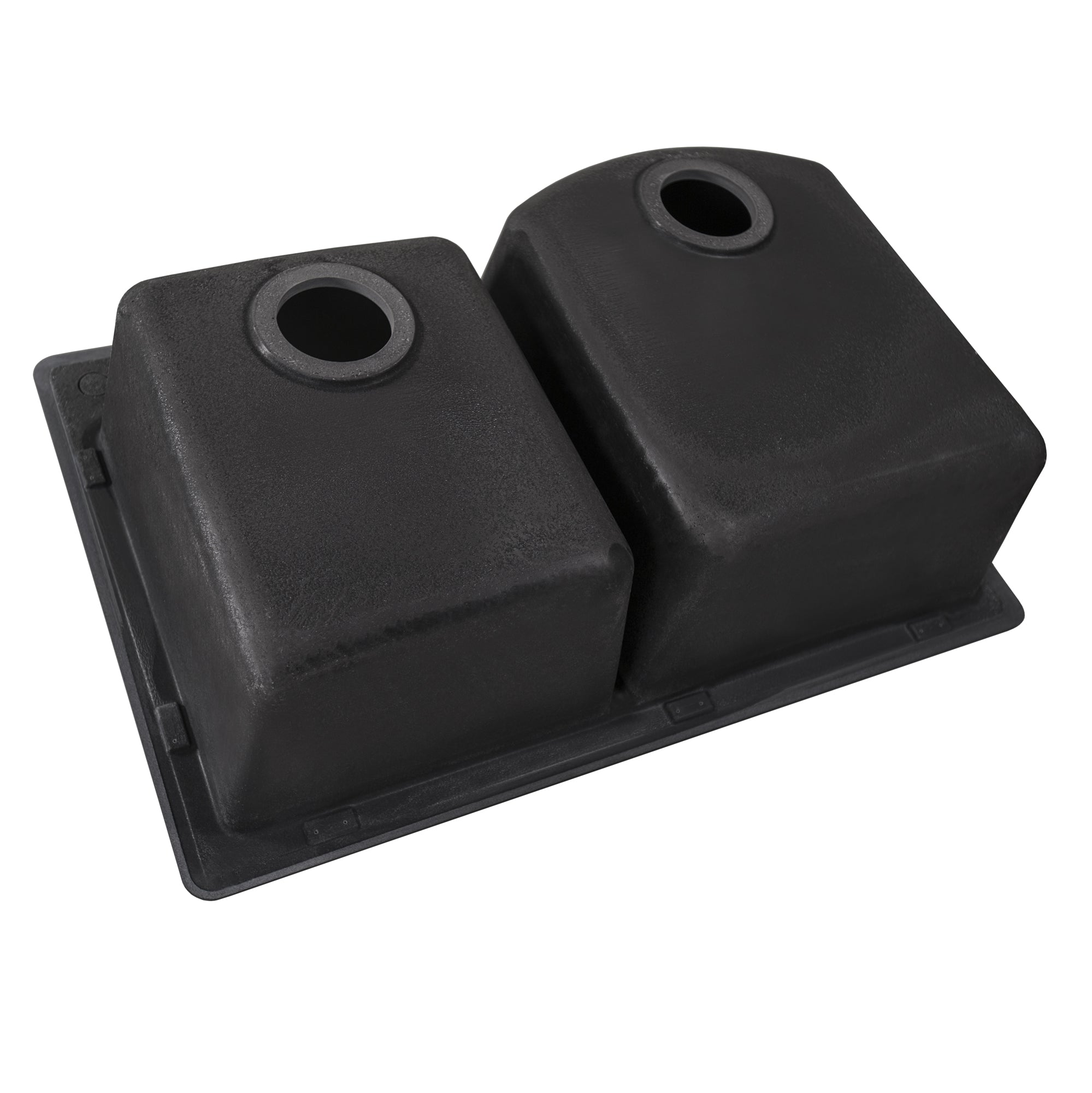 33 x 22 inch Dual-Mount Granite Composite Double Bowl Kitchen Sink