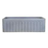 33 x 20 inch Fireclay Reversible Farmhouse Apron-Front Kitchen Sink Single Bowl