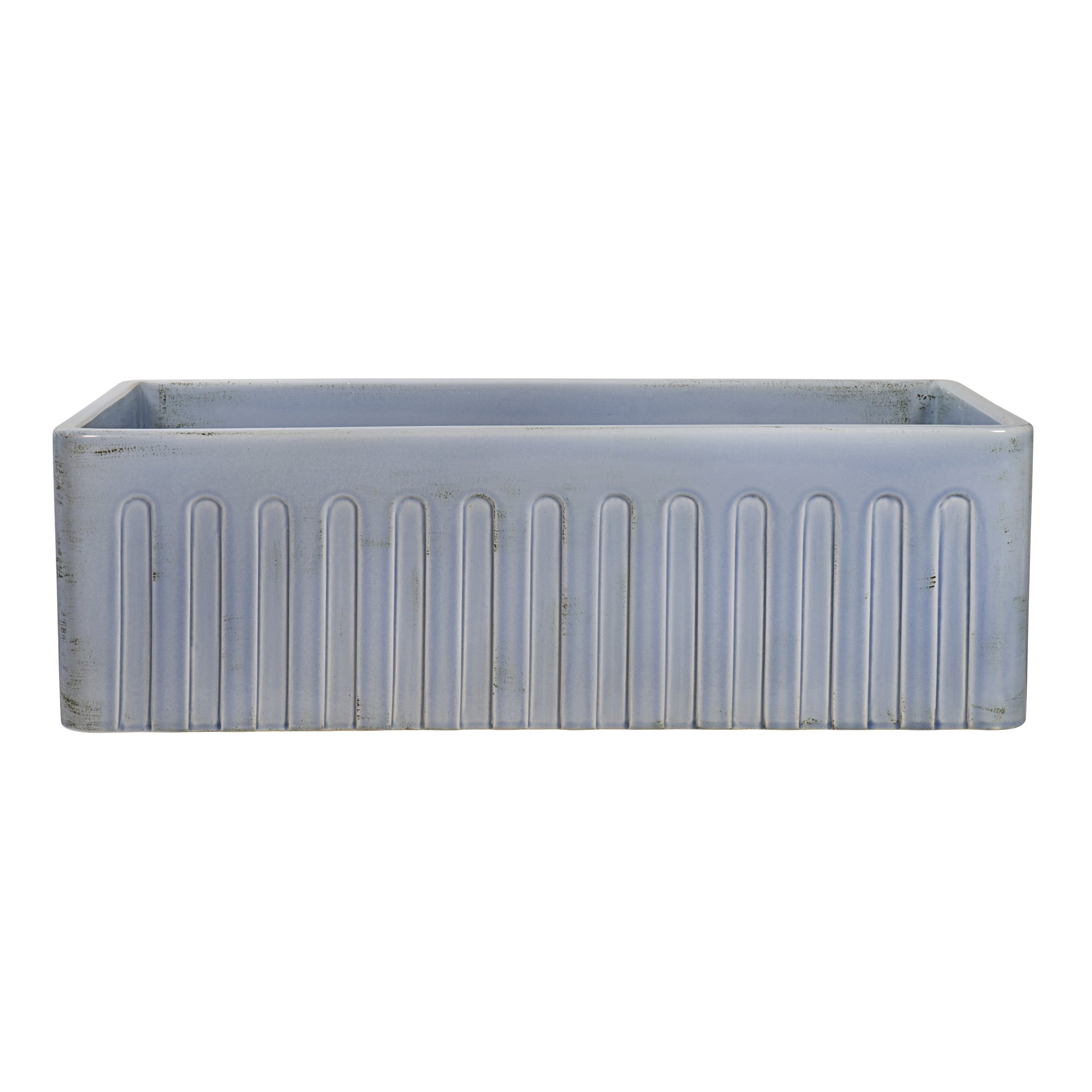 33 x 20 inch Fireclay Reversible Farmhouse Apron-Front Kitchen Sink Single Bowl