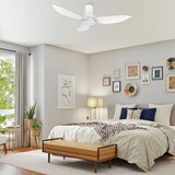 RYNA 36 In 3 Blade Smart Ceiling Fan With Integrated LED Lights With Google Home