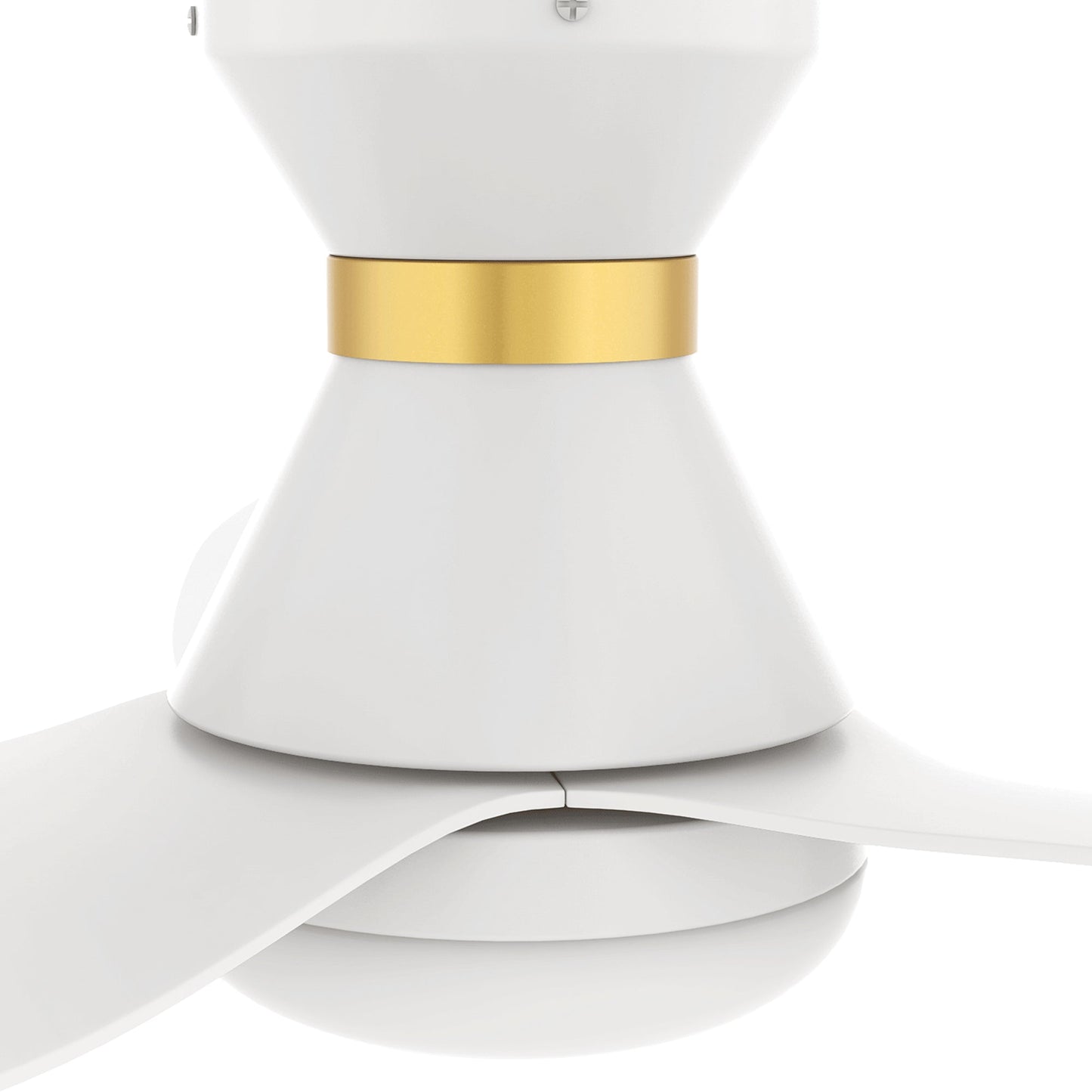 Ryatt 45 Inch 3 Blade Flush Mount Ceiling Fan With Led Light Kit Remote