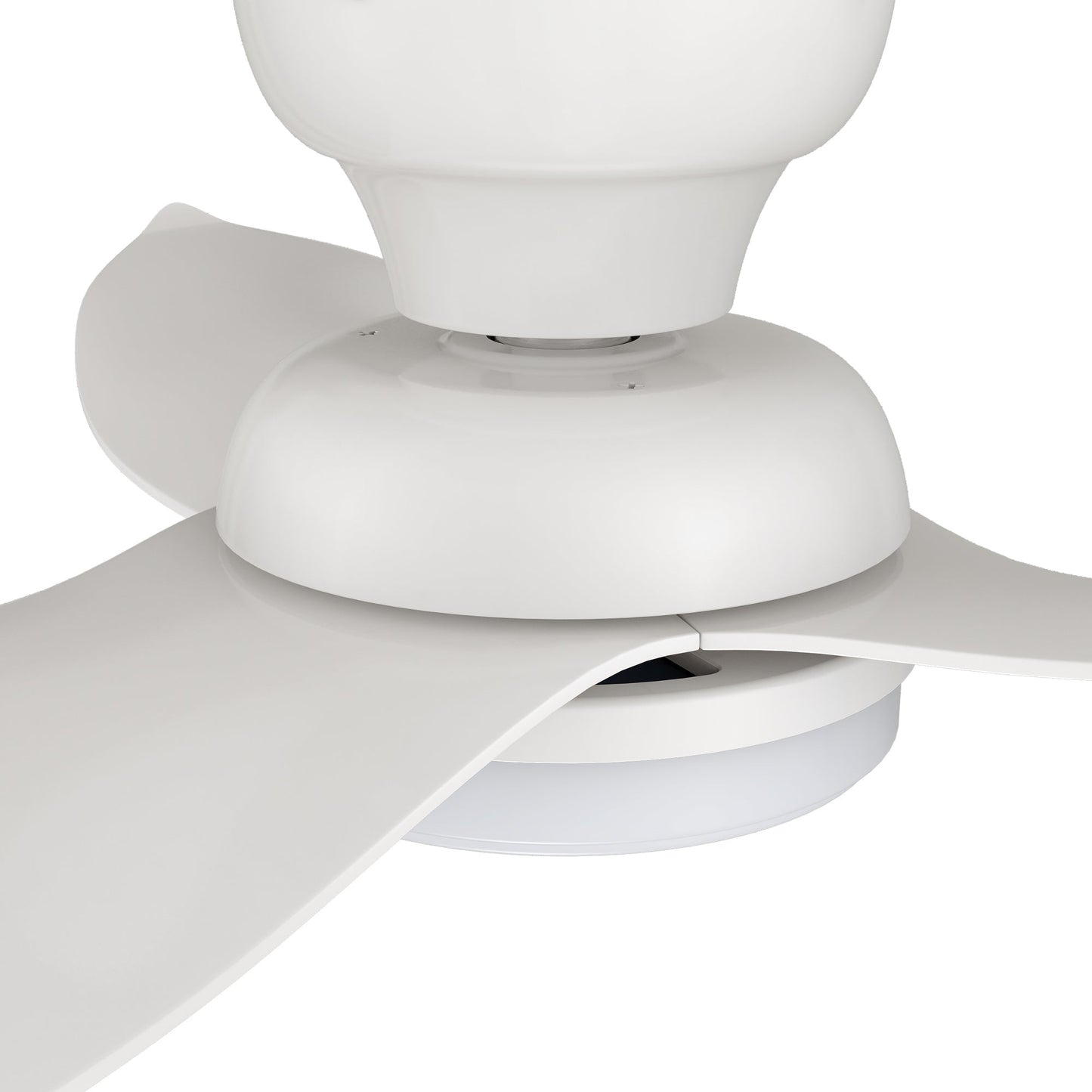 UPTON 45 In 3 Blade Smart Ceiling Fan With Integrated LED Lights With Google Home