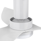 RYNA 45 In 3 Blade Smart Ceiling Fan With Integrated LED Lights With Google Home