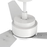 CALEN 48 In 3 Blade Smart Ceiling Fan With Integrated LED Lights With Google Home