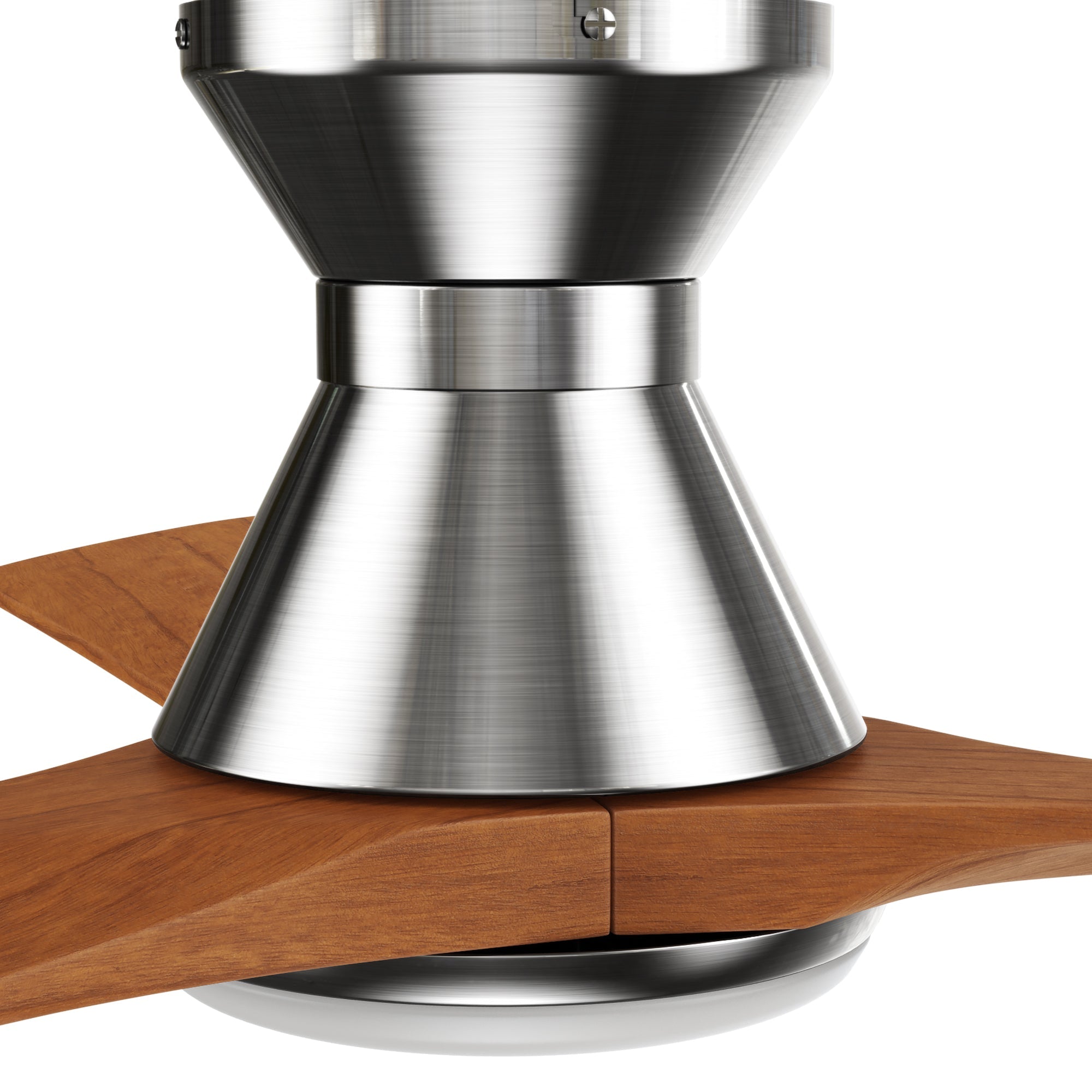NICOLET 52 In 3 Blade Smart Ceiling Fan With Integrated LED Lights With Google Home