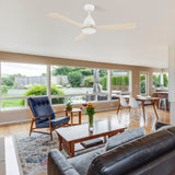 NICOLET 52 inch 3-Blade Smart Ceiling Fan with LED Light & Remote