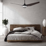 KAJ 52 In 3 Blade Smart Ceiling Fan With Integrated LED Lights With Google Home