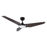 KAJ 52 In 3 Blade Smart Ceiling Fan With Integrated LED Lights With Google Home