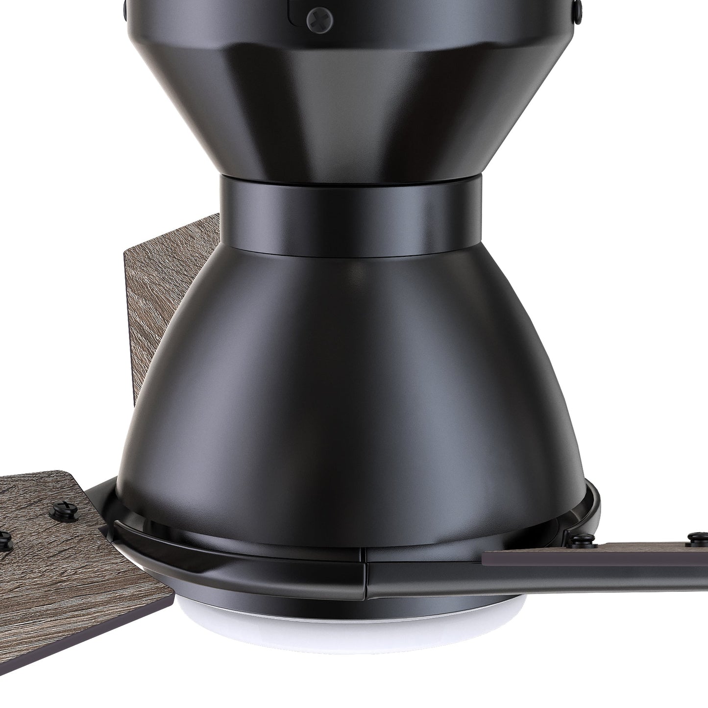 CALEN 52 In 3 Blade Smart Ceiling Fan With Integrated LED Lights With Google Home