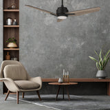 CALEN 52 inch 3-Blade Smart Ceiling Fan with LED Light & Remote