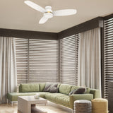FREMONT 52 In 3 Blade Smart Ceiling Fan With Integrated LED Lights With Google Home