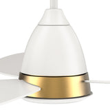 YORK 52 In 3 Blade Smart Ceiling Fan With Integrated LED Lights With Google Home
