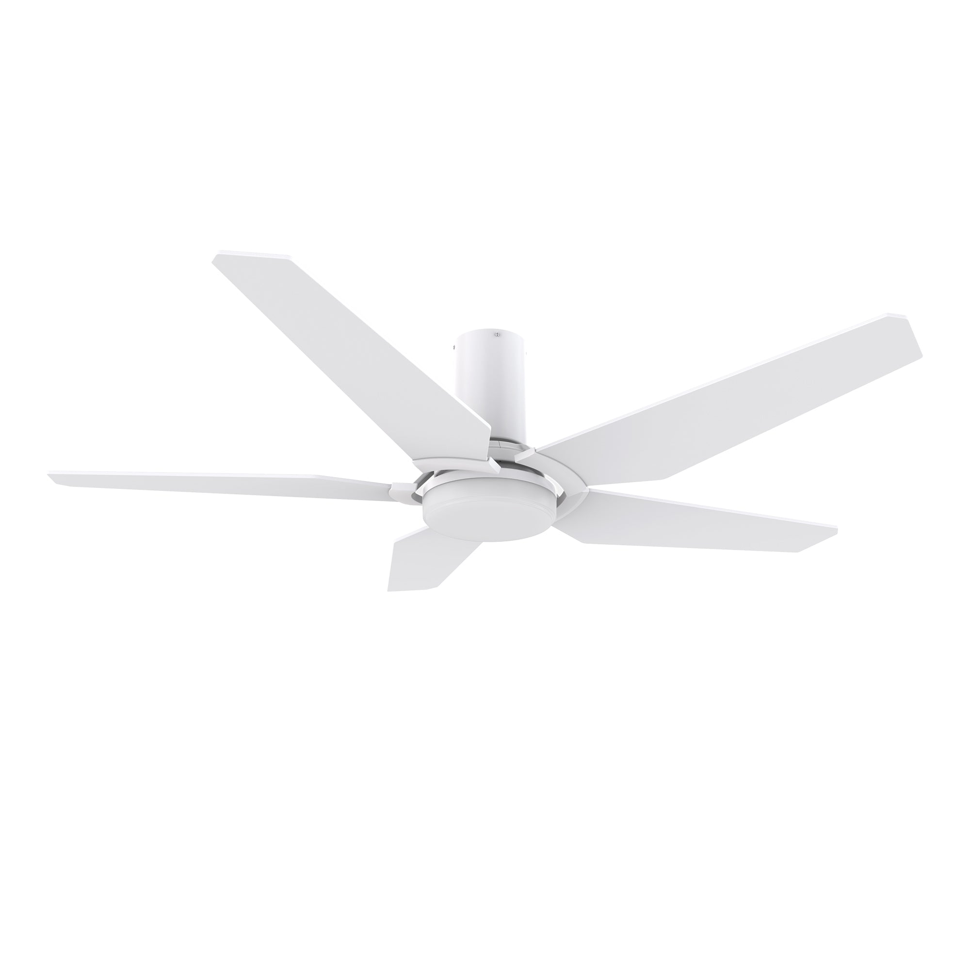 KAJ 52 inch 5-Blade Flush Mount Smart Ceiling Fan with LED Light & Remote
