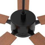 APPLETON 56 In 5 Blade Smart Ceiling Fan With Integrated LED Lights With Google Home