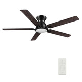 ESPEAR 52 In 5 Blade Smart Ceiling Fan With Integrated LED Lights With Google Home