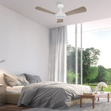 BRISA 56 In 3 Blade Smart Ceiling Fan With Integrated LED Lights With Google Home