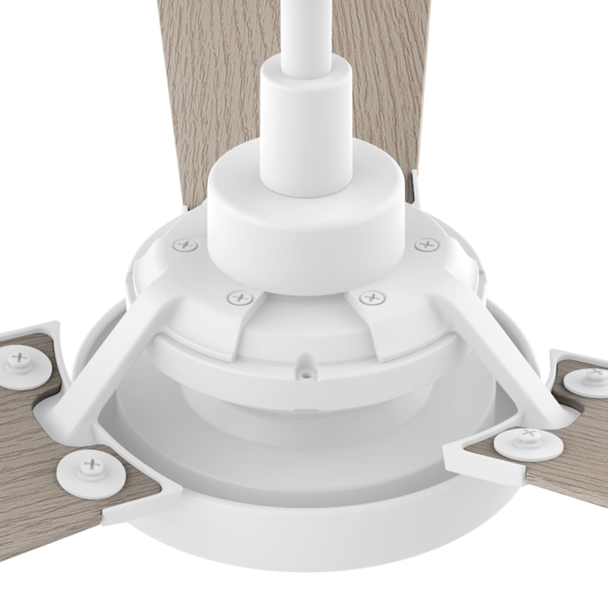 BRISA 56 In 3 Blade Smart Ceiling Fan With Integrated LED Lights With Google Home