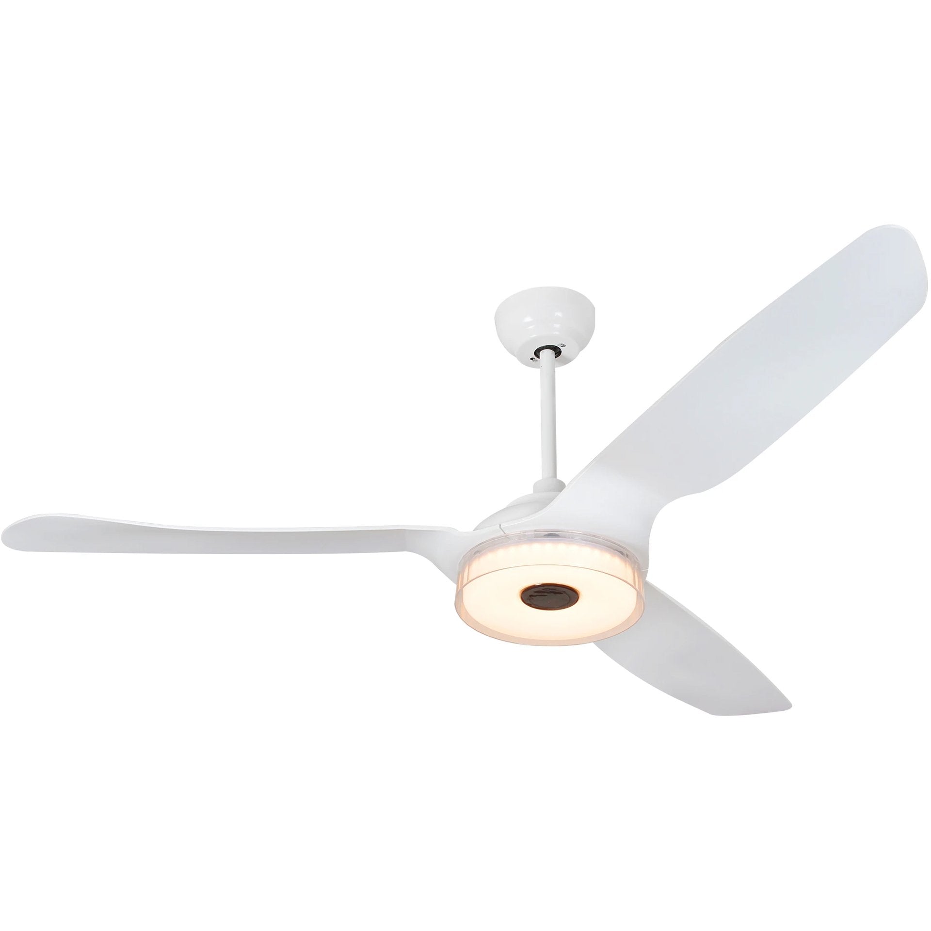 FLETCHER 56 In 3 Blade Smart Ceiling Fan With Integrated LED Lights With Google Home