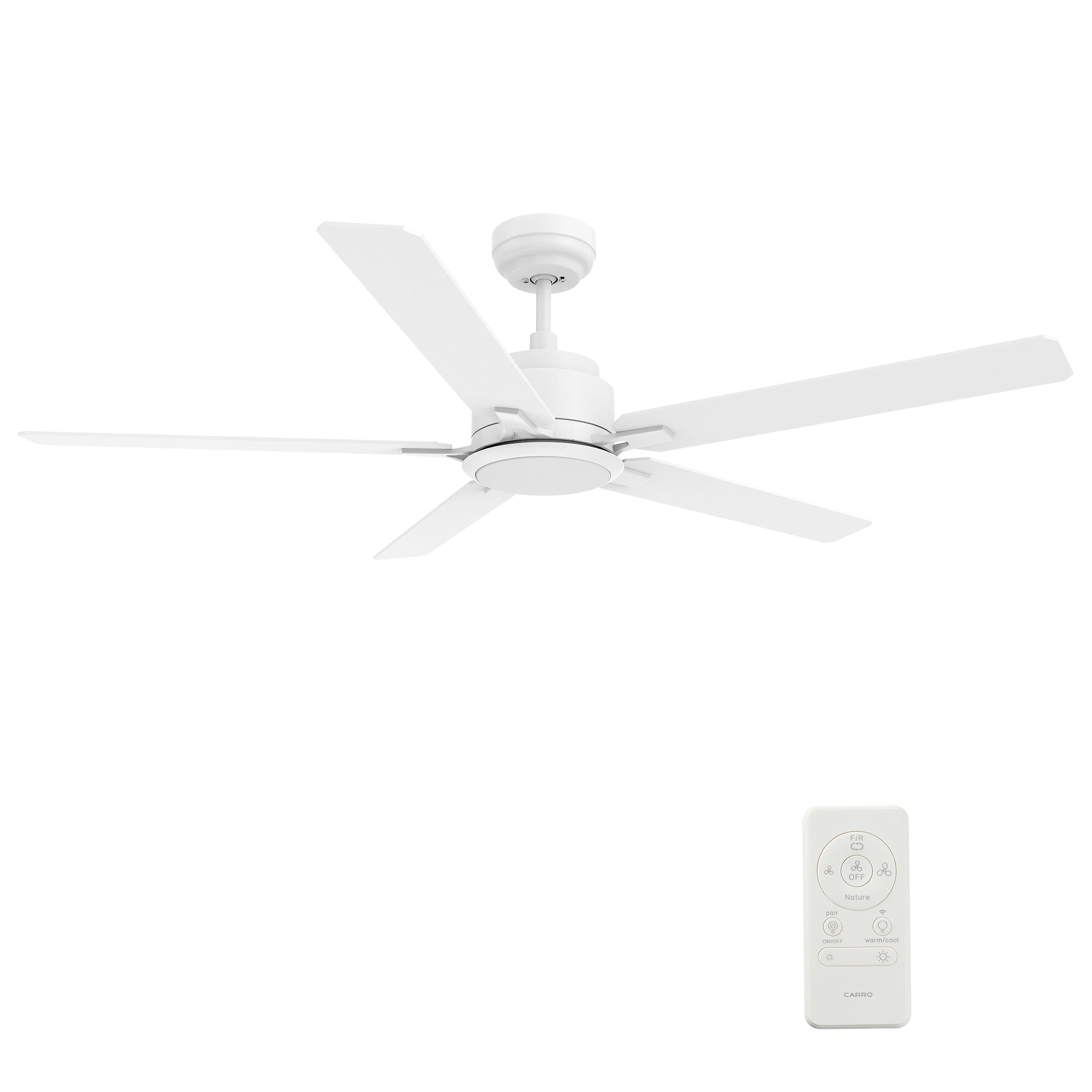 ESPEAR 56 In 5 Blade Smart Ceiling Fan With Integrated LED Lights With Google Home