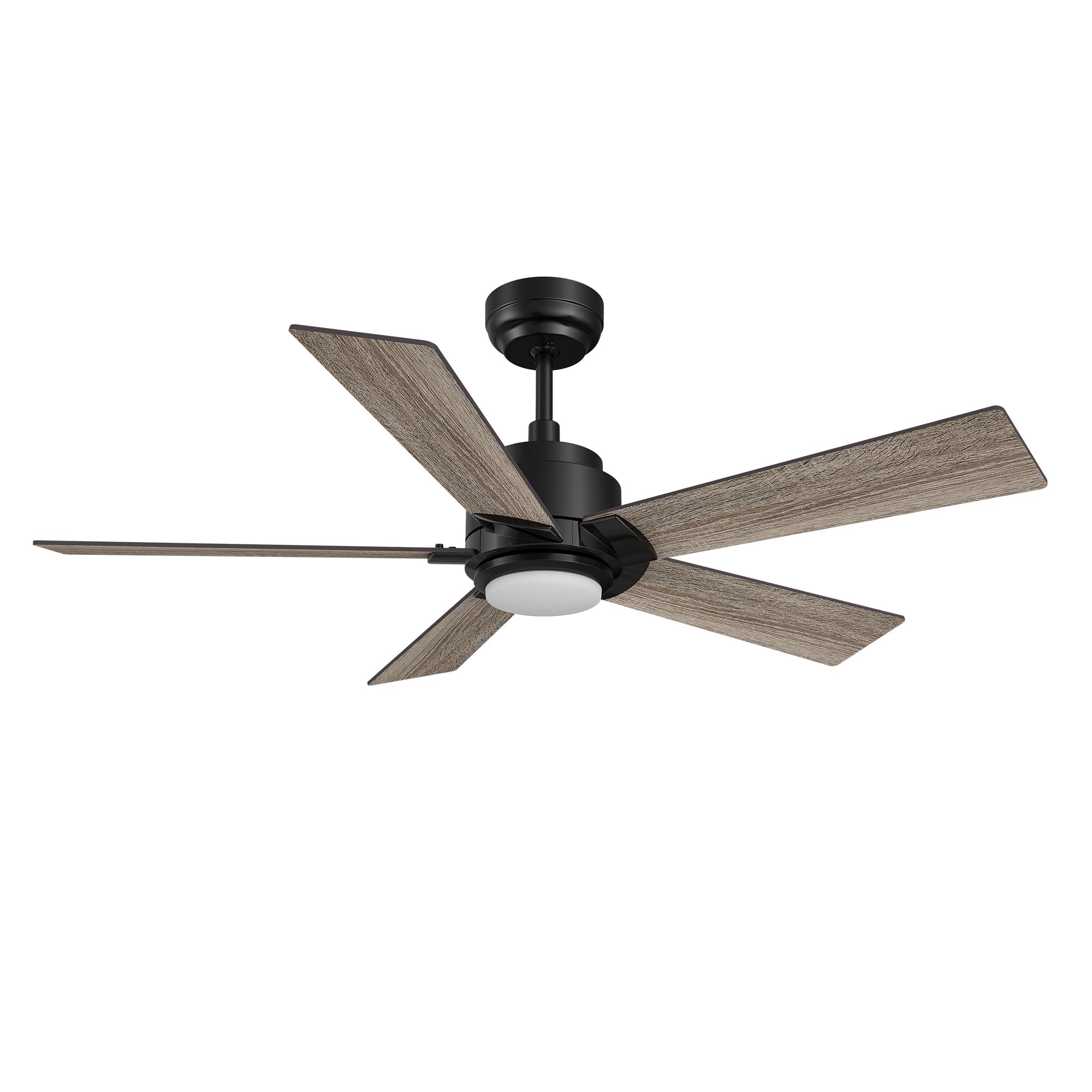 ASCENDER 60 In 5 Blade Smart Ceiling Fan With Integrated LED Lights With Google Home