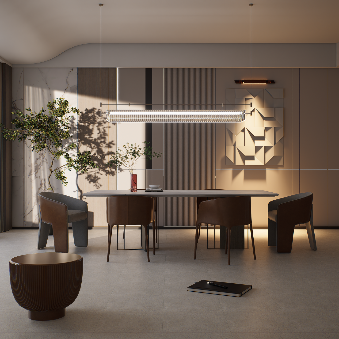 13 x 13 in Locale Glacier Matte Pressed Glazed Porcelain Tile