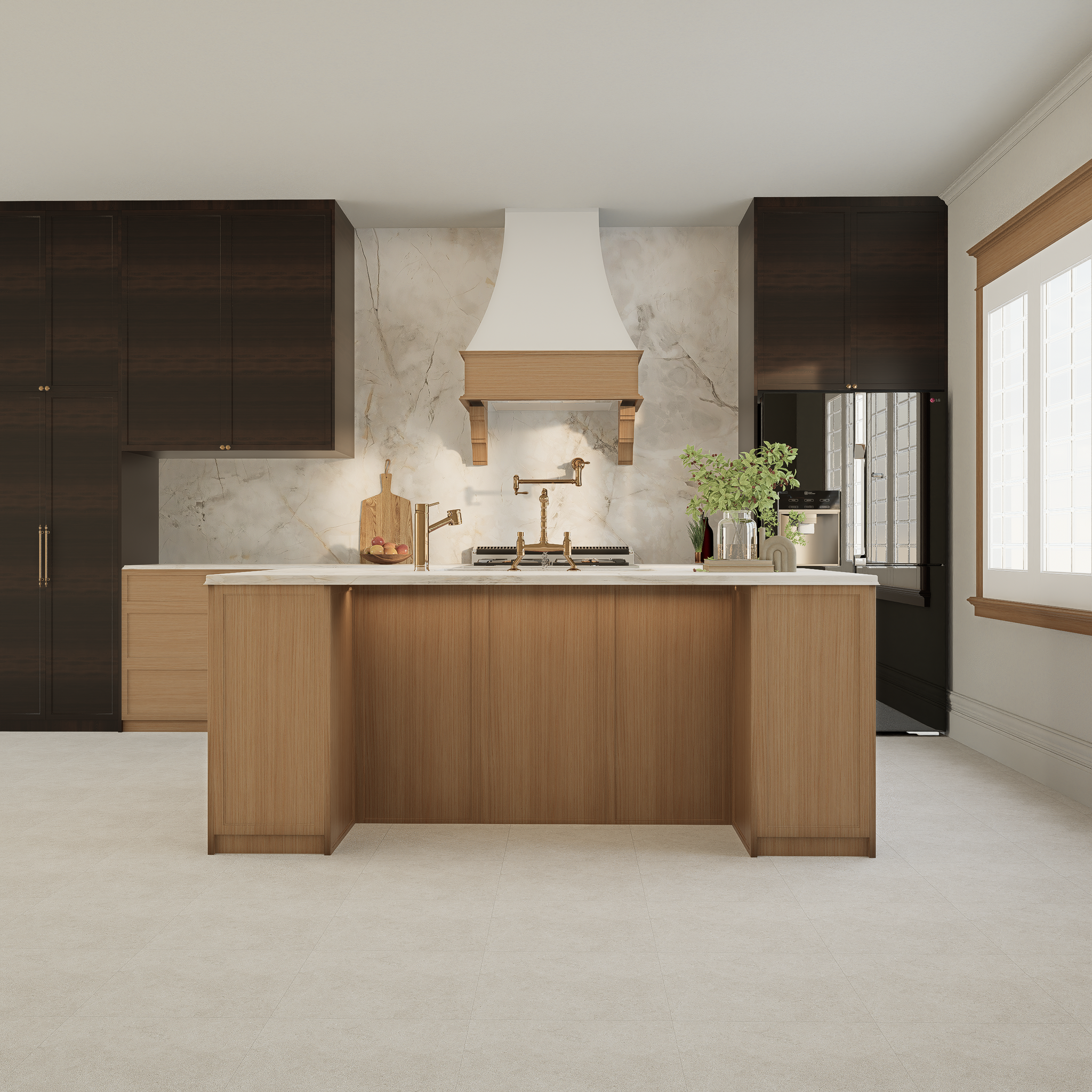 13 X 13 In Lumino Dune Matte Pressed Glazed Porcelain Tile