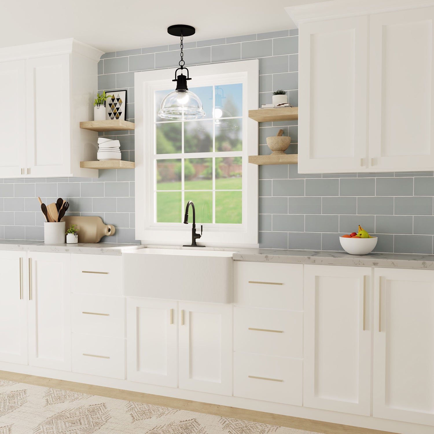 kitchen cabinet pulls 8-13/16 Inch (224mm) Center to Center - Hickory Hardware