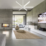 VINKA 60 In 6 Blade Smart Ceiling Fan With Integrated LED Lights With Remote Control