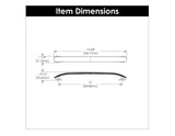 Appliance Pull - 12 Inch - Center to Center - Hickory Hardware